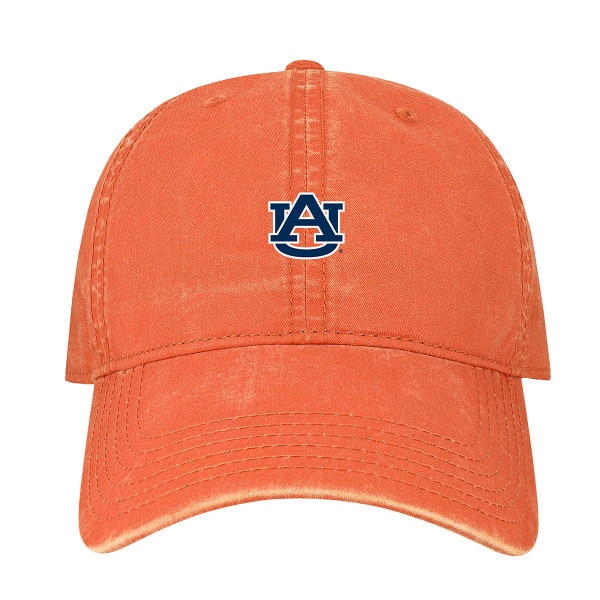 mini AU logo teracotta cap